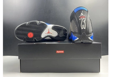 JORDAN 14 'BLACK AIR RETRO ROYAL SP VARSITY 0916